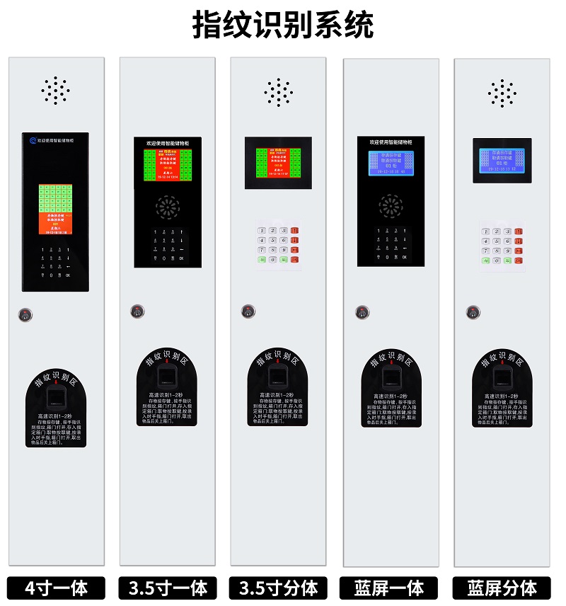 电子密码柜面板,刷卡指纹寄存柜面板,扫脸扫码多门智能柜电脑门